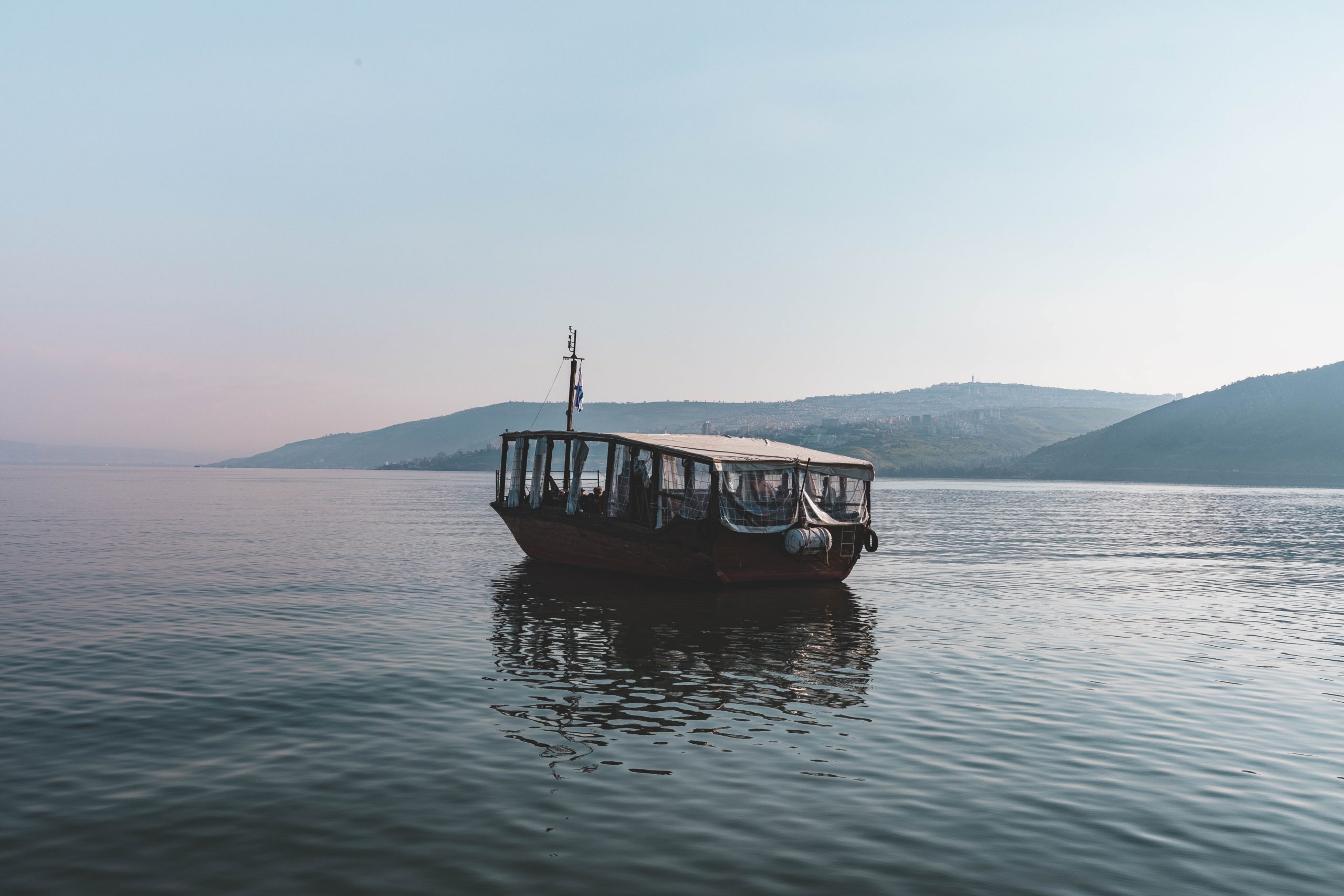Boat ride on the Sea of Galilee