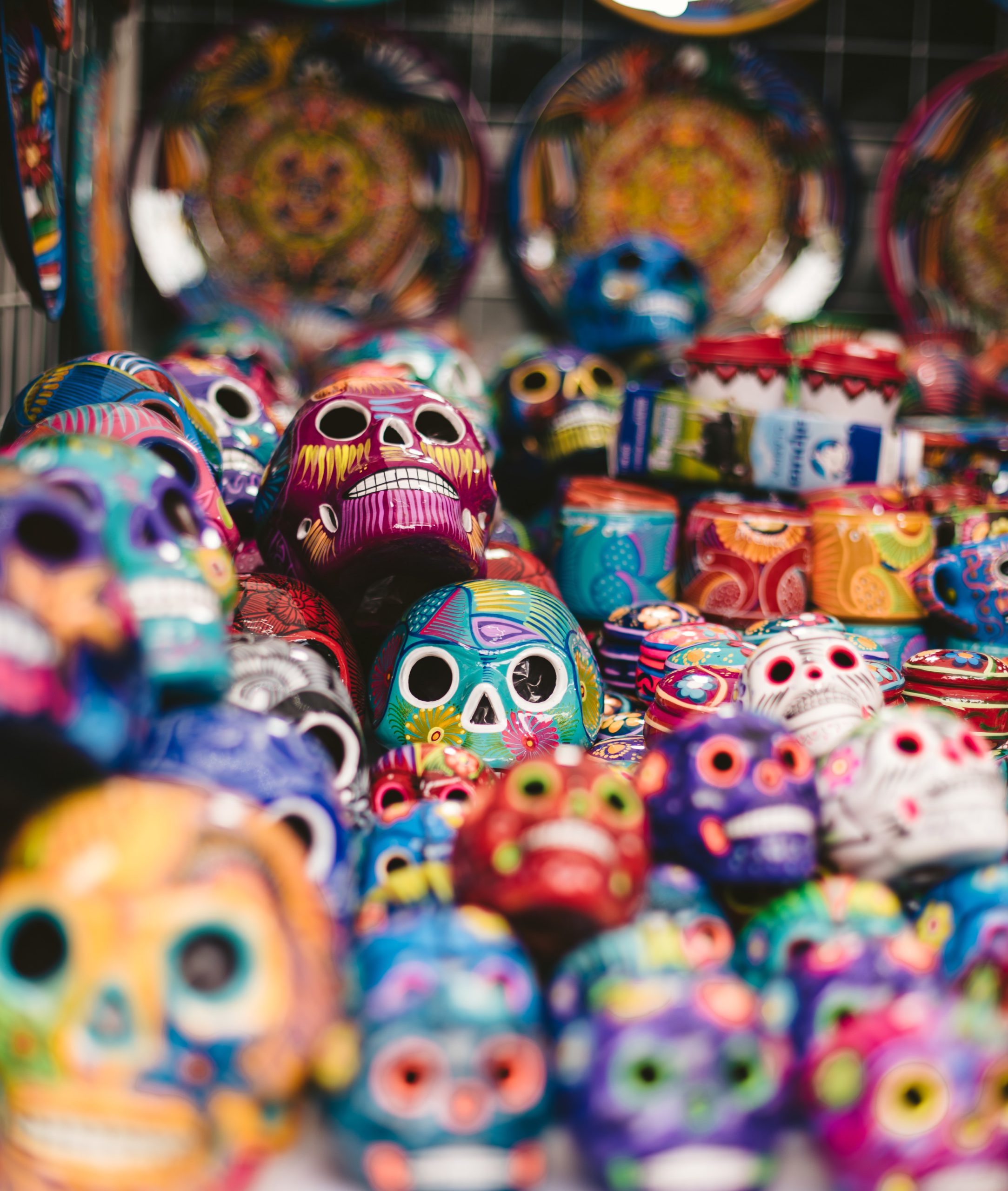 Mexico skulls